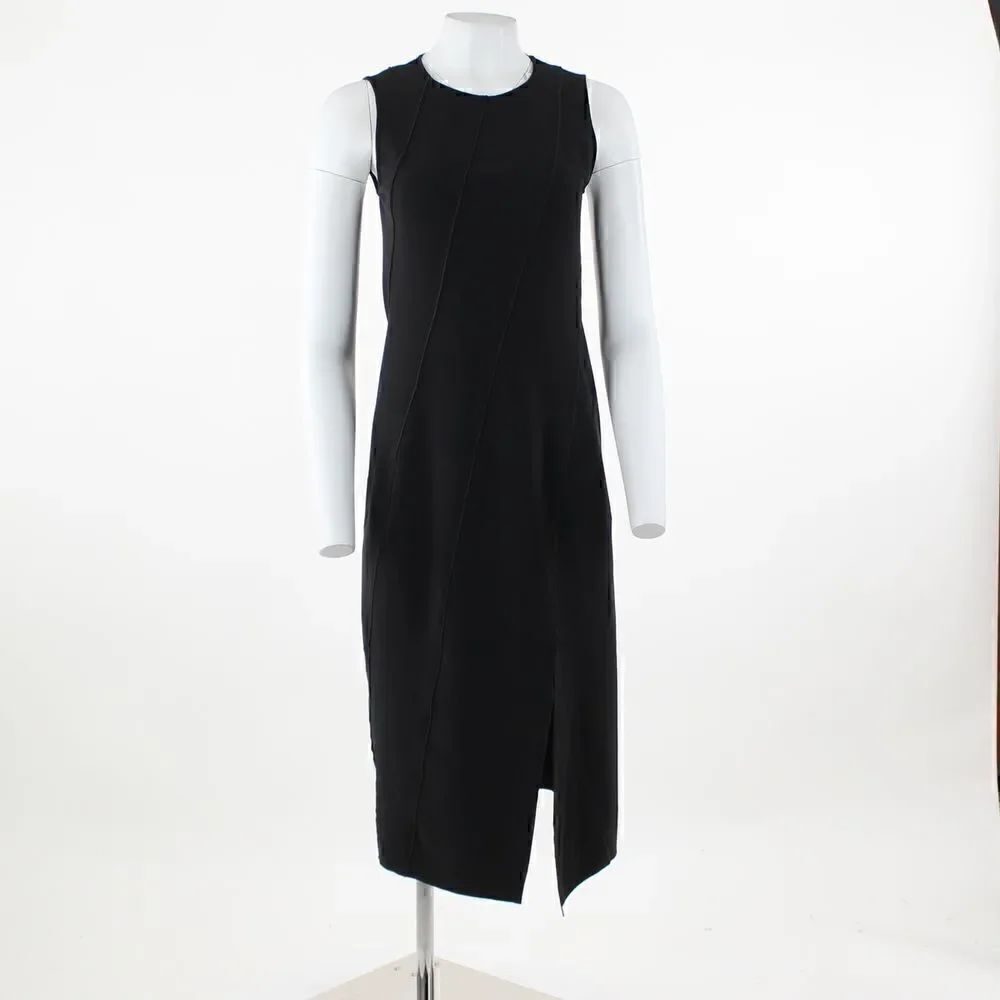 Theory Black Bodycon Midi Dress